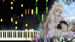 Resuscitated Hope  Gosick Ending  ゴシック  Piano Tutorial  Sheet Music [upl. by Enilegna]