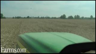 Managing Corn Stalk Residue with John Deere 9430 Tractor and Discs [upl. by Ravahs]