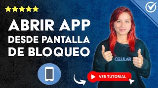 Cómo ABRIR Cualquier APP DESDE la PANTALLA de BLOQUEO  📲 Cambiar Accesos Directos 📲 [upl. by Oliana624]