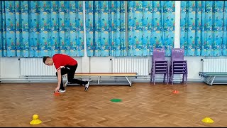 PE at Home for KS1 amp Foundation  Multi Skills [upl. by Arrim]