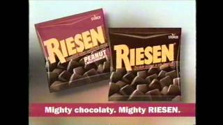 Riesen Chocolate Candy Commercial 2001 [upl. by Eissed385]