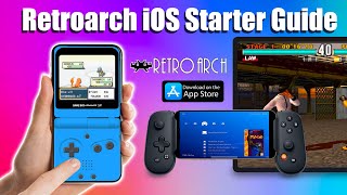 Retroarch iOS Set Up Guide iPhone iPad App Store Emulator Starter Guide [upl. by Ahsiemal]