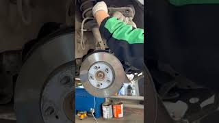 Front wheel bearing removal [upl. by Hymie]