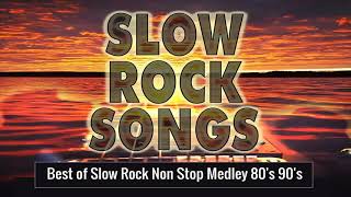 Nonstop Medley Love Songs 80s 90s Playlist  Best Slow Rock Love Song Nonstop [upl. by Qiratla751]