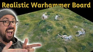 How to build a realistic modular game board for Warhammer  tabletop wargaming terrain [upl. by Mckenna]