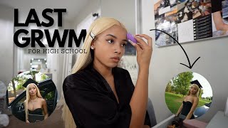 GRWM for the LAST DAY of HIGH SCHOOL  Life updates Grad Vlog College etc [upl. by Cordula]