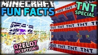 TNT SPECIAL amp OZELOT CANON  Minecraft Facts 7 [upl. by Anerbes]