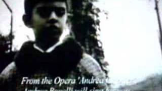 Andrea Bocelli sings nine years old [upl. by Maryann]