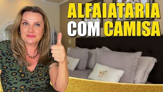 ALFAIATARIA COM CAMISETA  Moda [upl. by Rabka]