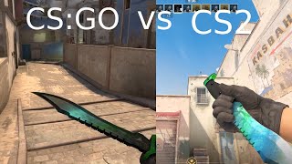 Bowie Knife Gamma Doppler Phase 3 in CSGO and in CS2 [upl. by Northey]