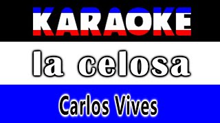 KARAOKE CUMBIA  La Celosa instrumental amp cantado [upl. by Ahsakat666]