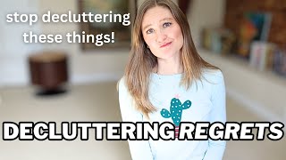 NEVER Get Rid Of These 12 Things When Decluttering [upl. by Chelsey]