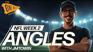 NFL Week 2 DFS Strategy wJMToWin  Main Slate on DraftKings  BottomUp Build amp Advanced Tips [upl. by Nylhtak180]