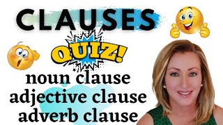 Noun Clause Adjective Clause and Adverb Clause  Quiz Show What You Know [upl. by Karlee564]