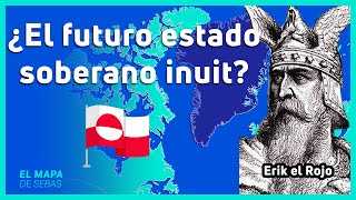 🇬🇱🇬🇱HISTORIA de GROENLANDIA en 11 minutos y 5 mapas 🇬🇱🇬🇱  El Mapa de Sebas [upl. by Desma143]