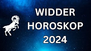 Horoskop 2024 Widder Jahreshoroskop mit Infos zu den einzelnen Monaten [upl. by Attennot219]