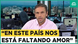 quotEn este país nos está faltando amorquot Rodrigo Sepúlveda en Meganoticias Alerta [upl. by Airamanna]