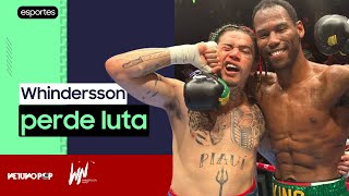 Whindersson Nunes perde luta para King Kenny em campeonato de boxe na Irlanda [upl. by Aisercal682]