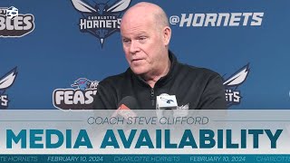 Hornets vs Grizzlies Coach Clifford Pregame Media Availability  2102024 [upl. by Eintruoc]