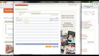 How To Upload Pictures to Shutterfly [upl. by Ynneb]