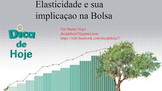 Dica DE Hoje  Elasticidade e suas implicações na bolsa [upl. by Laure]