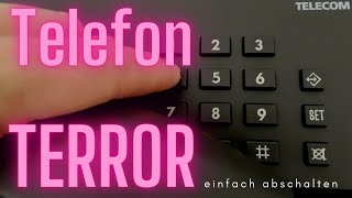 unerwünschte Festnetzanrufe amp Telefonterror blockieren [upl. by Marrissa]