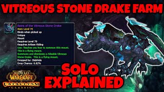 Vitreous Stone Drake Farm EXPLAINED Hunter PoV Cataclysm Classic [upl. by Freud928]