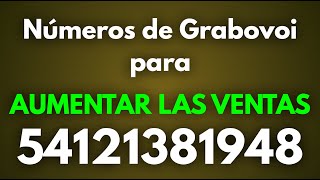 Números de Grabovoi para aumentar las ventas [upl. by Altis26]