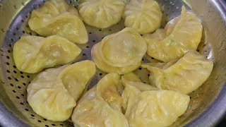 Veg Momo ।। খুব সহজ পদ্ধতিতে বাড়িতে বানিয়ে ফেলুন ভেজ মোমো।। 3 Easy ways to fold momos ❤ [upl. by Ahtanoj]