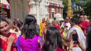 Shri Ram Sita Kalyanam in Shiva Vishnu Temple Livermore CA April 20 2024 [upl. by Mossolb]