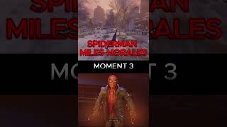 SPIDERMAN MILES MORALES 5 BEST MOMENTS WITH RHINO 4kgameplay spiderman milesmorales gaming [upl. by Odanref844]