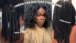 COMMENT CRÉER SA ROUTINE CAPILLAIRE CHEVEUX CRÉPUS  BOUCLÉSFRISÉS [upl. by Georglana]