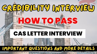 Credibility Interview Pass kesy karain  UK 🇬🇧 Study Visa 2024 [upl. by Hoj146]