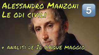 Alessandro Manzoni  Marzo 1821 e Il cinque maggio ANALISI [upl. by Margit]