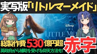 ディズニー実写版｢リトルマーメイド｣の最終的な製作費が判明し､ヤバすぎると話題に 英国から製作費補助を受けるための驚きの仕組みもあるとか LittleMermaid Disney [upl. by Goulden]