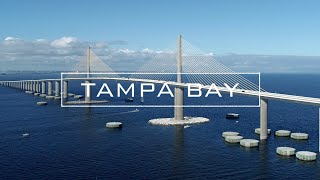 Tampa Bay Florida  4K Drone Footage [upl. by Gregor]