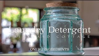 2 Ingredient Laundry Detergent  Zero Waste  Natural  Economical [upl. by Vaasta]