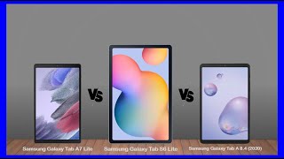 Galaxy Tab A7 Lite vs Galaxy Tab S6 Lite vs Galaxy Tab A 84 2020 Specs Reviev [upl. by Mirella223]