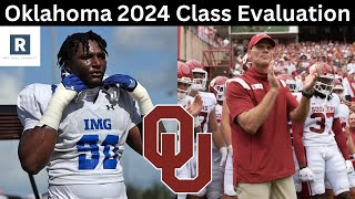 Oklahoma Football 2024 Class Evaluation  OU Recruiting Update [upl. by Enomar653]