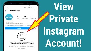 Is it Possible To View Private Instagram Account Without Following Them  Howtosolveit [upl. by Suedama692]