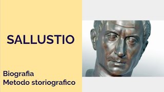 Sallustio biografia storiografia [upl. by Elleved470]