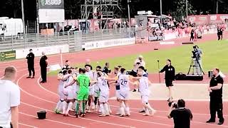 Greifswalder FC vs FC Carl Zeiss Jena [upl. by Hpejsoj659]