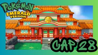 POKÉMON ESMERALDA NUZLOCKE CAP 28 LA LIGA ESTA CERCA [upl. by Enovi280]