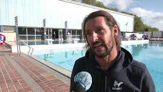 Léquipe de France de natation handisport de retour à Limoges [upl. by Hares]