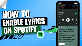 How to Enable Lyrics on Spotify without Premium ✅ 2024 [upl. by Kelda]