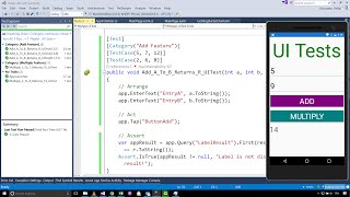 Creating UI Tests for Xamarin Forms [upl. by Aitercal]