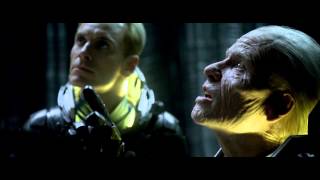 Prometheus 2012 The Engineer speaks Deleted extended scene [upl. by Yornek533]