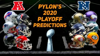 2020 NFL Playoff Predictions In Under 6 Minutes [upl. by Alyakam281]