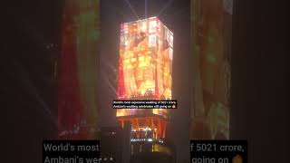 worlds most expensive wedding still going onweddingambaniweddingambanifamilyviralvideoviral [upl. by Yelrahs811]