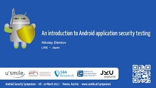 An introduction to Android application security testing by Nikolay Elenkov [upl. by Oscar947]